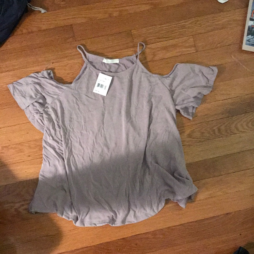NEVER WORN lilac off the shoulder